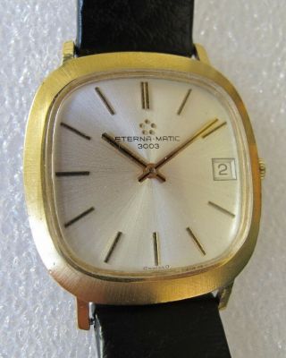 Vintage Eterna Matic 3003 Men 