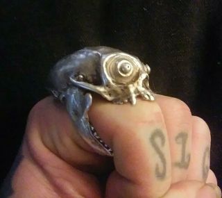 Axel Stocks Rare Monkey Skull Ring