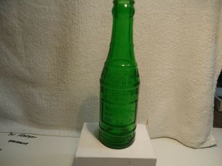 Vintage Razorback Ginger Ale Embossed Soda Bottle - - Fayetteville,  Arkansa 1938
