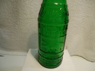 vintage RAZORBACK Ginger Ale Embossed Soda Bottle - - Fayetteville,  Arkansa 1938 2