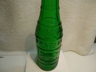 vintage RAZORBACK Ginger Ale Embossed Soda Bottle - - Fayetteville,  Arkansa 1938 3