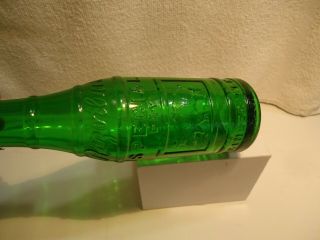 vintage RAZORBACK Ginger Ale Embossed Soda Bottle - - Fayetteville,  Arkansa 1938 5