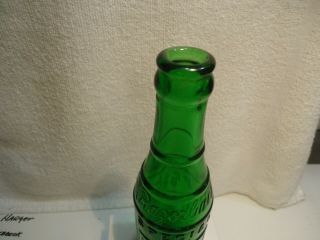 vintage RAZORBACK Ginger Ale Embossed Soda Bottle - - Fayetteville,  Arkansa 1938 7