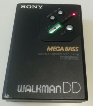 Sony Walkman Wm - Dd30 Legendary Vintage Model Rarity Made In Japan