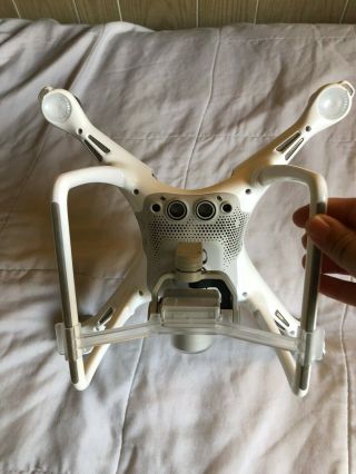 DJI Phantom 4 drone.  Rarely,  no crashes and in.  Includes BP 3