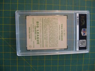 VINTAGE BASEBALL CARD 1933 GOUDEY TRIS SPEAKER NO.  89 PSA GRADED 4 NR 3
