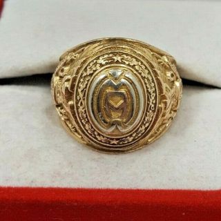 Rare 1964 10k Gold Balfour Western Military Academy Ring