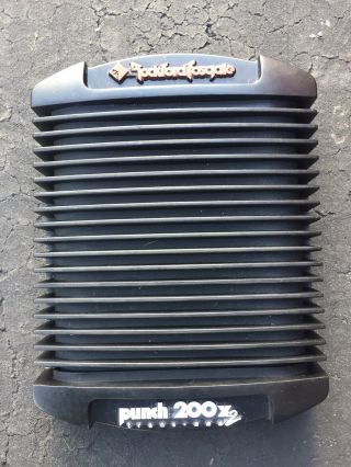 Vintage Rockford Fosgate Punch 200