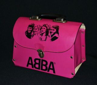 Abba Lunchbox Vintage 1977 Keyhole Bag Co Extremely Rare