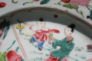 18th Century Antique Chinese Porcelain Hand Painted Picture Plate 7