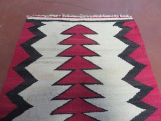 2 ' X 3 ' Early NAVAJO Navaho Wool RUG Blanket Wall Hanging Rare 10