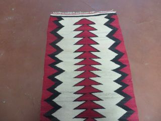 2 ' X 3 ' Early NAVAJO Navaho Wool RUG Blanket Wall Hanging Rare 2