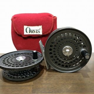 Orvis Cfo Iv Fly Reel,  Spare Spool Made In England,