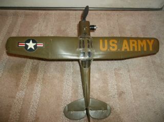 Vintage 1950 ' s Aurora.  049 Gas Powered Cessna L - 19 Bird Dog In Org.  Box 8