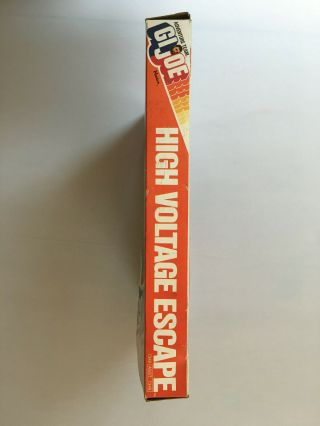 Rare G.  I.  Joe 12” Vintage Hasbro 1975 High Voltage Escape 7342 Box Only 6