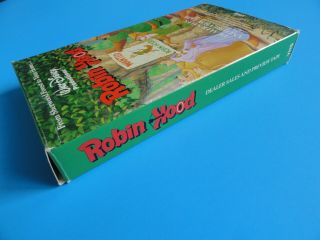 RARE DISNEY DEALER SALES & PREVIEW VHS TAPE - ROBIN HOOD - 1984 8