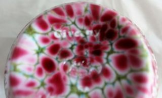 Rare FENTON GLASS Giverny Cameo Vase KELSEY MURPHY / Bomkamp 42/295 11