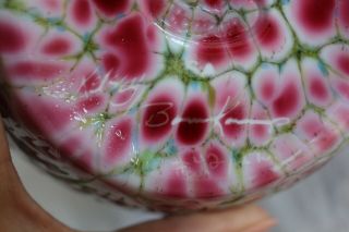 Rare FENTON GLASS Giverny Cameo Vase KELSEY MURPHY / Bomkamp 42/295 12