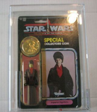 Vintage Star Wars Imperial Dignitary,  Potf Afa Graded 80 Last 17 Action Figure