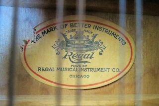 Regal Instruments Octofone Mandolin Old Vtg Antique 3