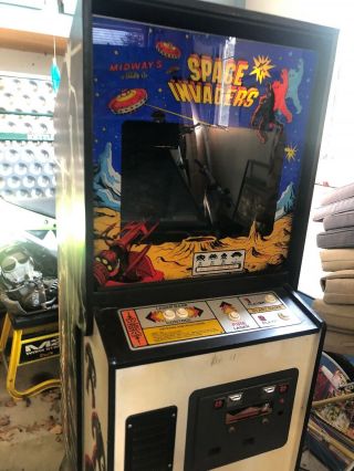 1978 SPACE INVADERS Video ARCADE Game Vintage Classic Midway Bally RARE 11