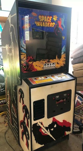 1978 Space Invaders Video Arcade Game Vintage Classic Midway Bally Rare