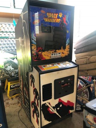 1978 SPACE INVADERS Video ARCADE Game Vintage Classic Midway Bally RARE 8
