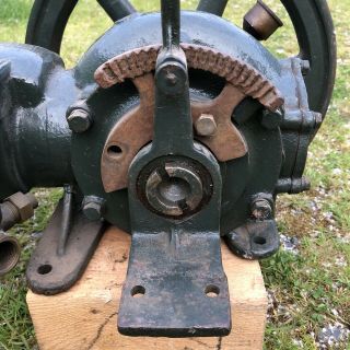 Vaughan Drag Saw Engine Model D Antique VERY Lunkenheimer Mixer 3