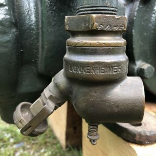 Vaughan Drag Saw Engine Model D Antique VERY Lunkenheimer Mixer 4