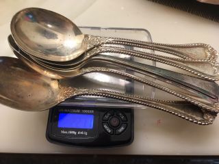 227 Grams.  Sterling Silver Spoons.  Scrap Or Keep.