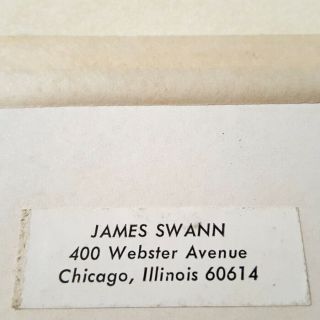 Antique James Swann etchings - vintage Chicago art history printmaking 8