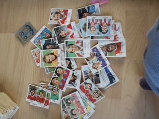 Vintage Paninis Football Stickers Years 78,  80,  81,  82,  87,  88,  approximately 800, 3