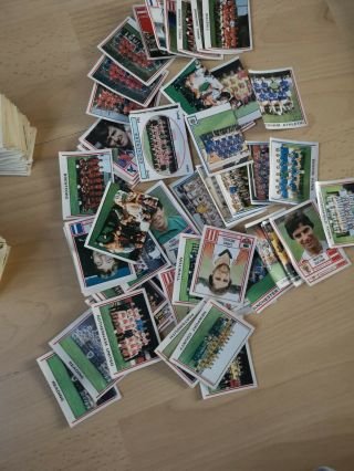 Vintage Paninis Football Stickers Years 78,  80,  81,  82,  87,  88,  approximately 800, 6