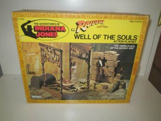 Vintage 1982 Adventures Of Indiana Jones – Well Of The Souls – Complete - Mib