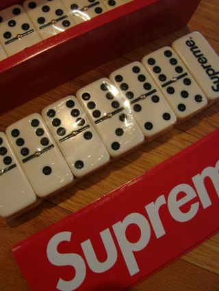 Supreme Domino Set Rare Box Logo Collectible