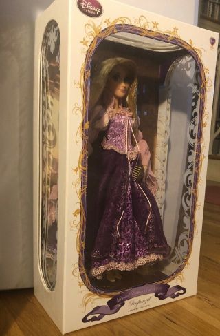 Disney Store Purple Rapunzel Limited Edition Disney Doll 17 