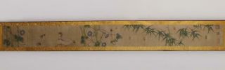 VERY RARE OLD CHINESE HAND PAINTING SCROLL LIN CHUN 410CM (502) 5