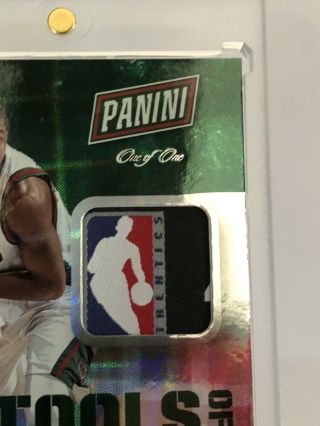 1 Of 1 GIANNIS ANTETOKOUNMPO LOGOMAN Panini Tools Of Trade Non AUTO VERY RARE 2