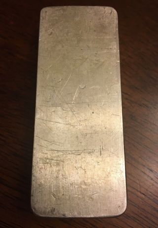 Johnson Matthey LONDON 14.  1 Oz Silver Bar.  Rare Collector Bar.  Less Than 100 2