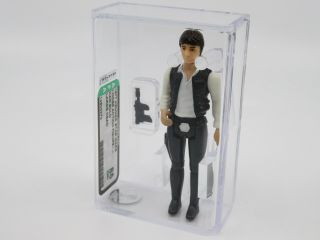 Vintage Kenner Star Wars Action Figure No Coo Han Solo Large Head Afa 85 Nm,  Nr