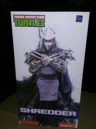 Shredder 1/6 Scale Dreamex Tmnt Exclusive Nickelodeon Awesome Action Figure Rare