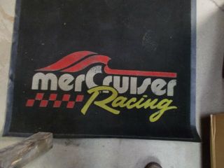 Mat,  Mercruiser Racing,  Vintage,  Rare,  59 " X 36 ",  Mercury