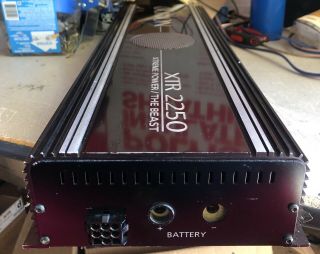 Old School Orion XTR 2250 2 Channel Amplifier,  RARE,  USA,  vintage,  Beast 3