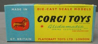 Corgi 428 Vintage 1960 ' s Smith ' s Mister Softee Ice Cream Van EX/Box 10