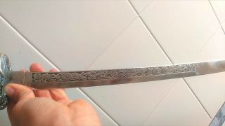 ULTRA RARE XENA GABRIELLE METAL FIN KATANA PROP (NO CHAKRAM) 2