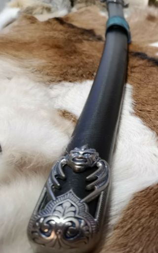 ULTRA RARE XENA GABRIELLE METAL FIN KATANA PROP (NO CHAKRAM) 5