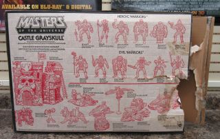 He - Man Masters of the Universe MotU Vintage Castle Grayskull Complete 12