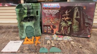 He - Man Masters Of The Universe Motu Vintage Castle Grayskull Complete