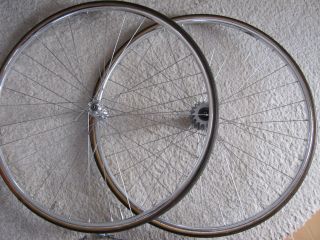 Campagnolo - Record / Nisi,  5 - 7 - Speed Vintage Tubular Complete Wheel Set.