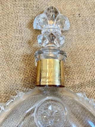 Vintage REMY MARTIN LOUIS XIII Crystal Decanter Bacara with Stopper 4